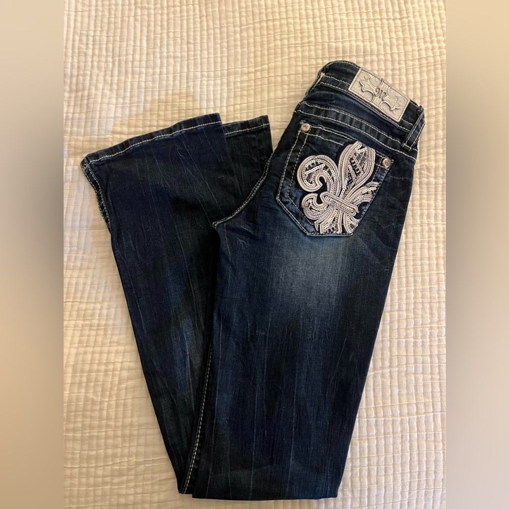 MissMe Signature Bootcut Jeans